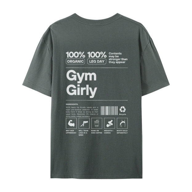 Gym Girly Casual Short Sleeve T-Shirt