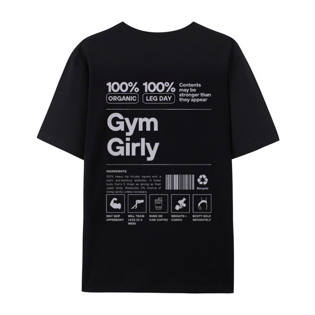 Gym Girly Casual Short Sleeve T-Shirt