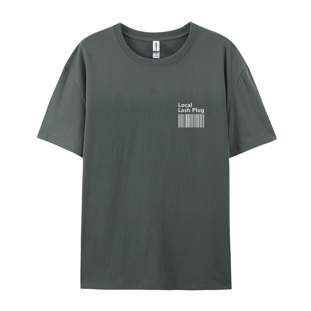 Local Lash Plug Casual Short Sleeve T-Shirt