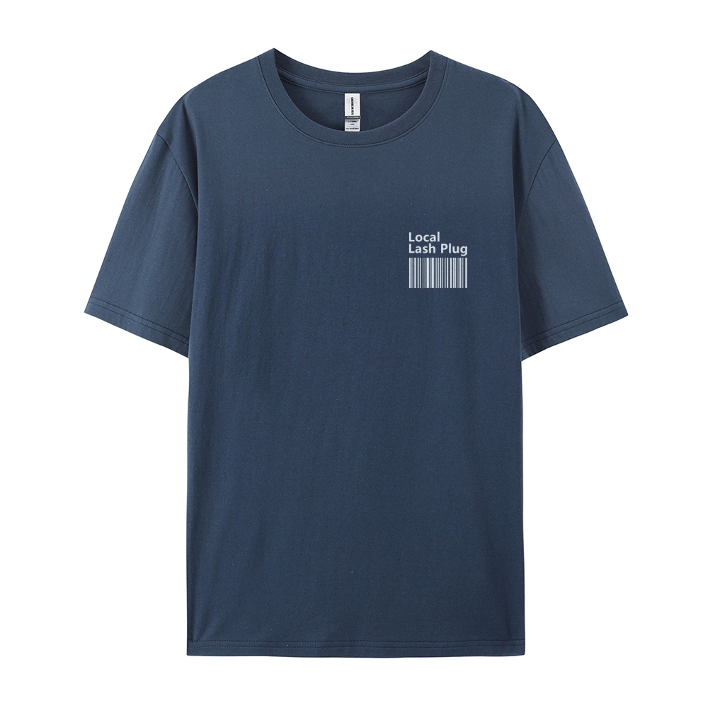 Local Lash Plug Casual Short Sleeve T-Shirt