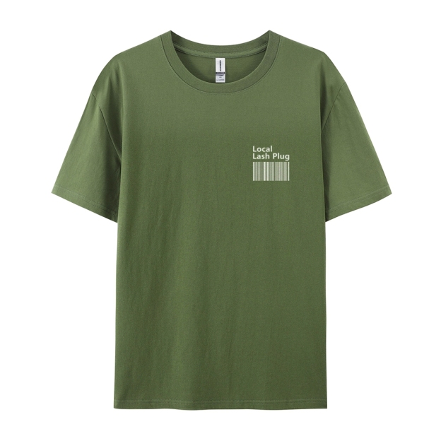 Local Lash Plug Casual Short Sleeve T-Shirt