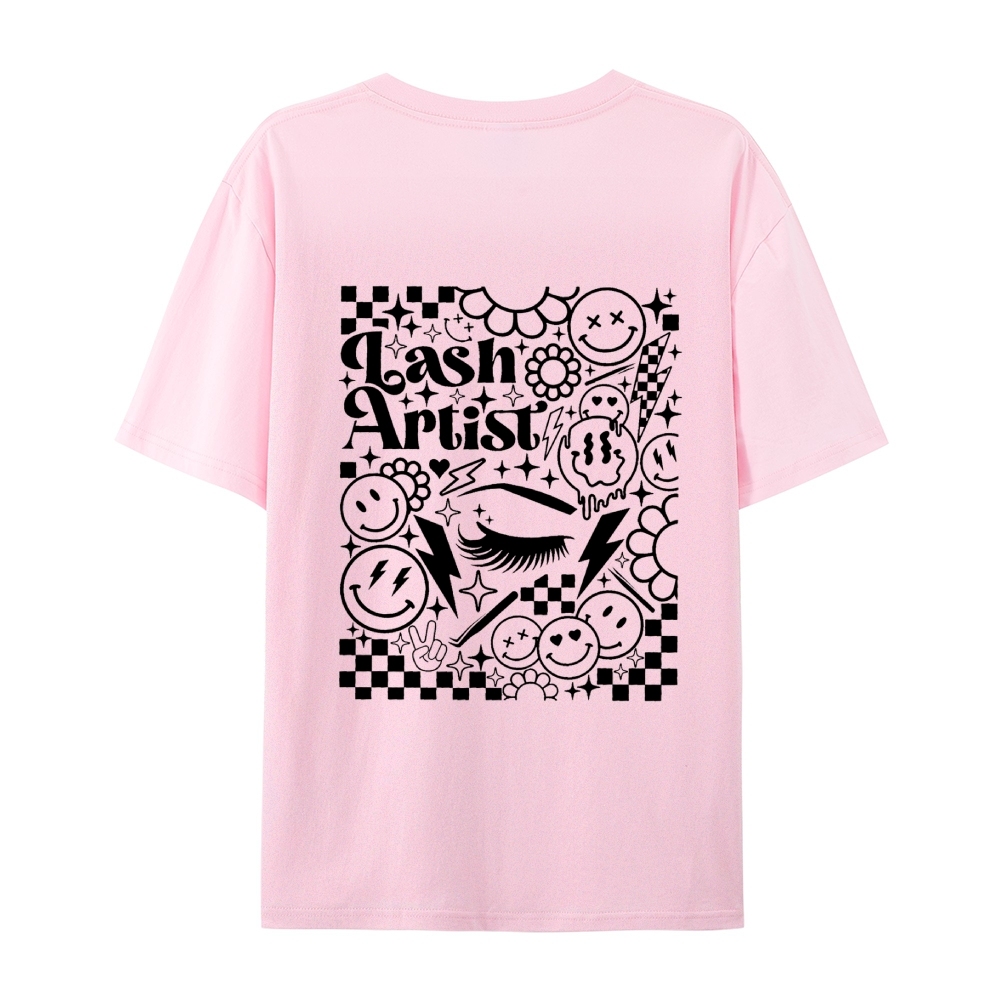 Lash Artist Casual Short Sleeve T-Shirt
