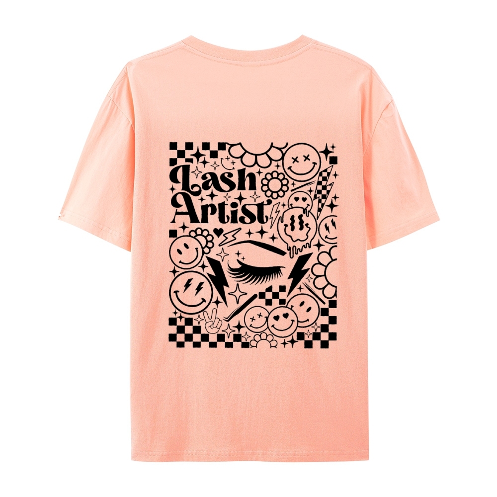 Lash Artist Casual Short Sleeve T-Shirt