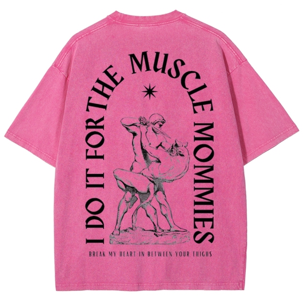 Do for muscle Vintage Snowflake Washed T-Shirt 2407000092