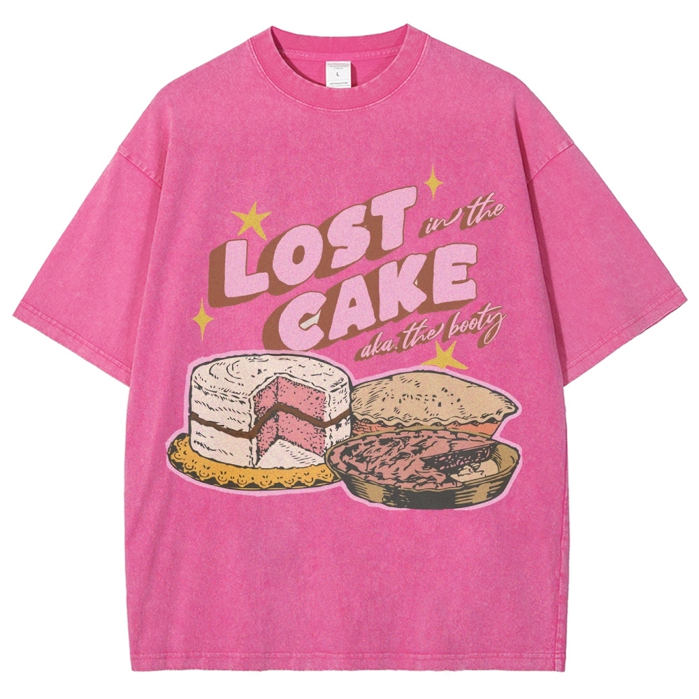 Lost in the Cake Vintage Snowflake Washed T-Shirt