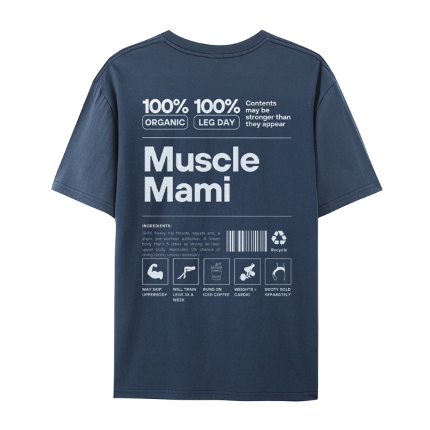 Muscle Mami Casual Short Sleeve T-Shirt