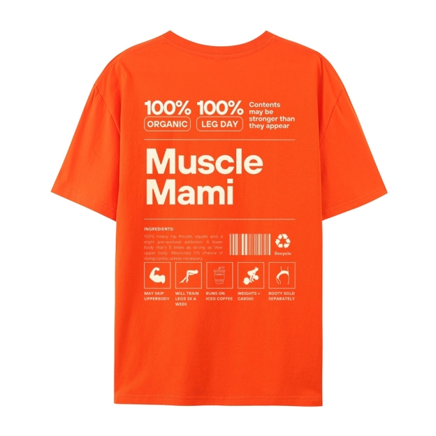 Muscle Mami Casual Short Sleeve T-Shirt