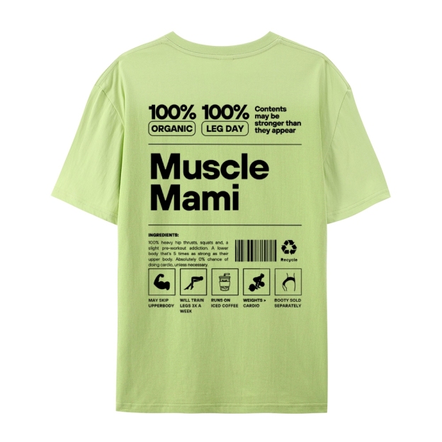 Muscle Mami Casual Short Sleeve T-Shirt