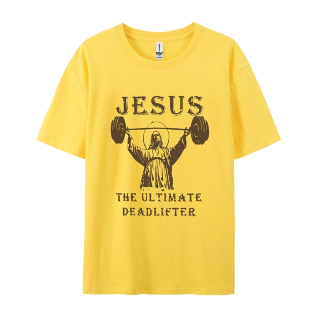 Jusus The Ultimate Deadlifter Casual Short Sleeve T-Shirt