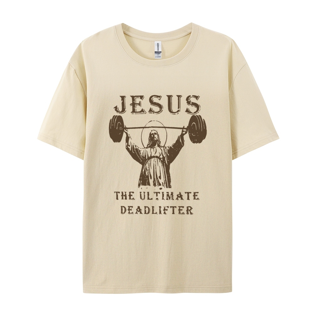 Jusus The Ultimate Deadlifter Casual Short Sleeve T-Shirt