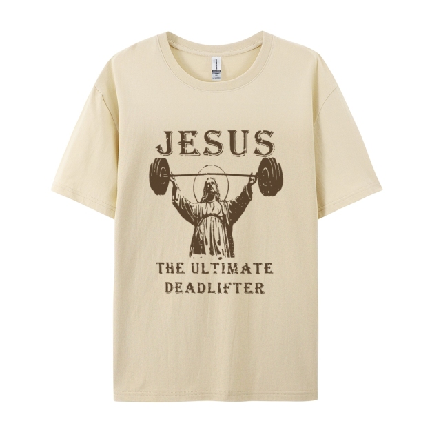 Jusus The Ultimate Deadlifter Casual Short Sleeve T-Shirt