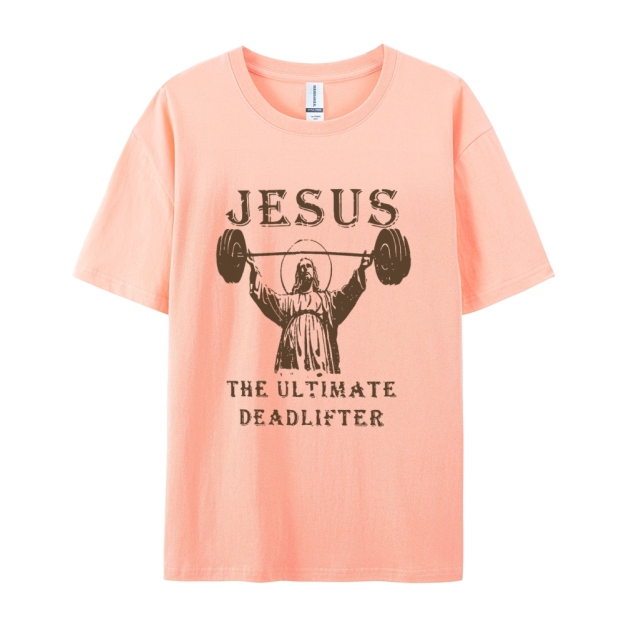 Jusus The Ultimate Deadlifter Casual Short Sleeve T-Shirt