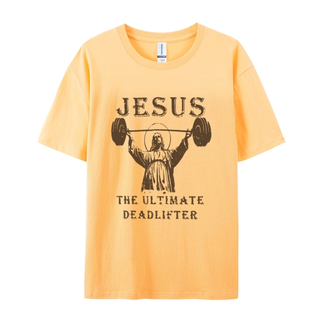 Jusus The Ultimate Deadlifter Casual Short Sleeve T-Shirt