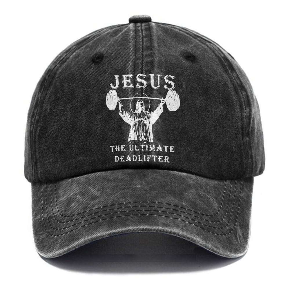 Jesus Unisex Vintage Casual Washed Cap