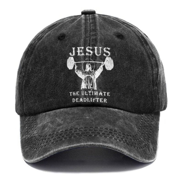 Jesus Unisex Vintage Casual Washed Cap