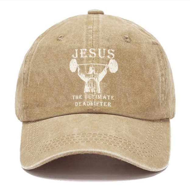 Jesus Unisex Vintage Casual Washed Cap
