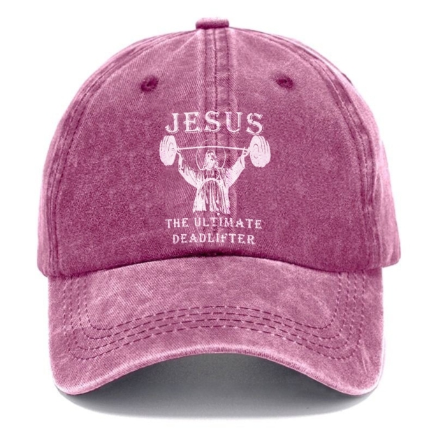 Jesus Unisex Vintage Casual Washed Cap