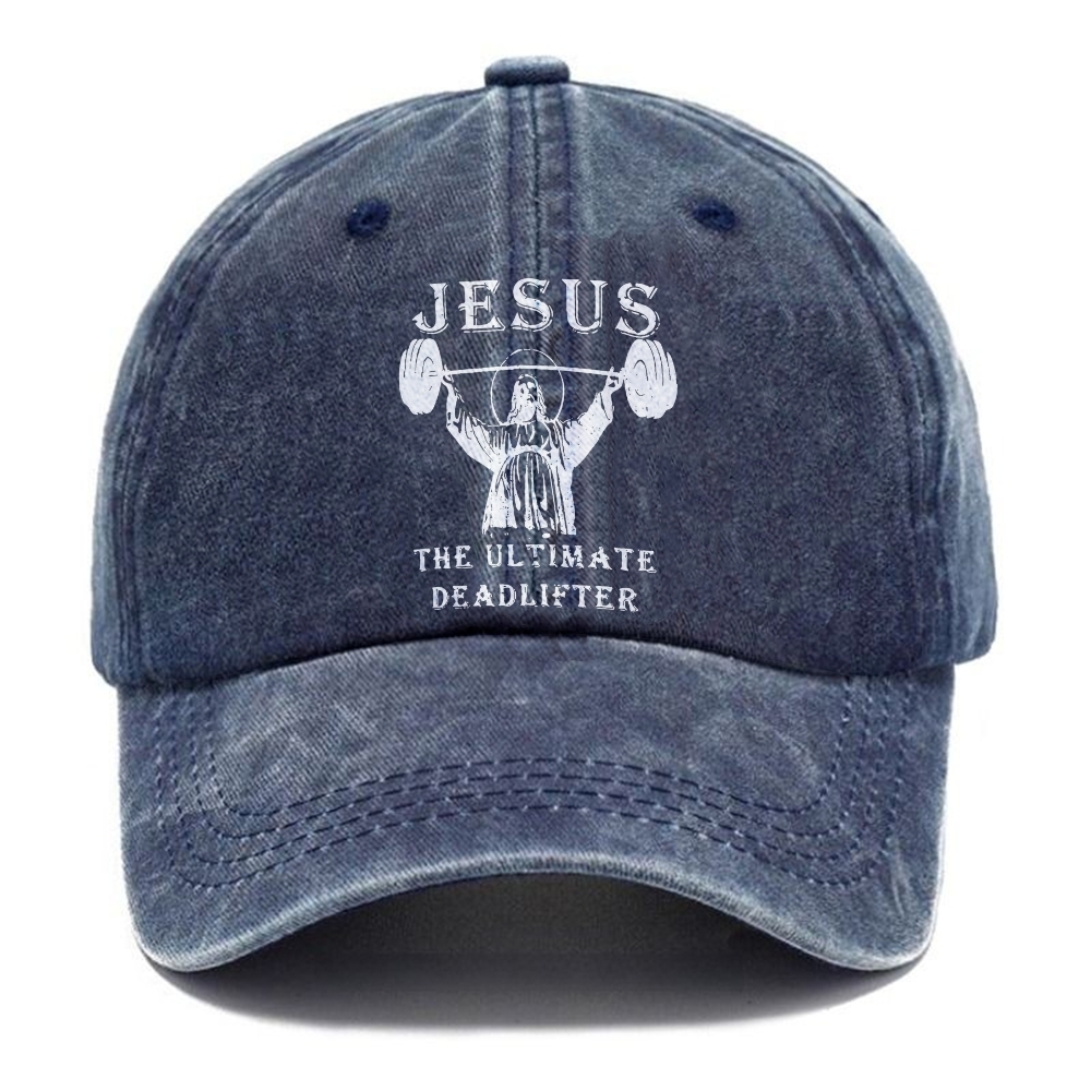 Jesus Unisex Vintage Casual Washed Cap