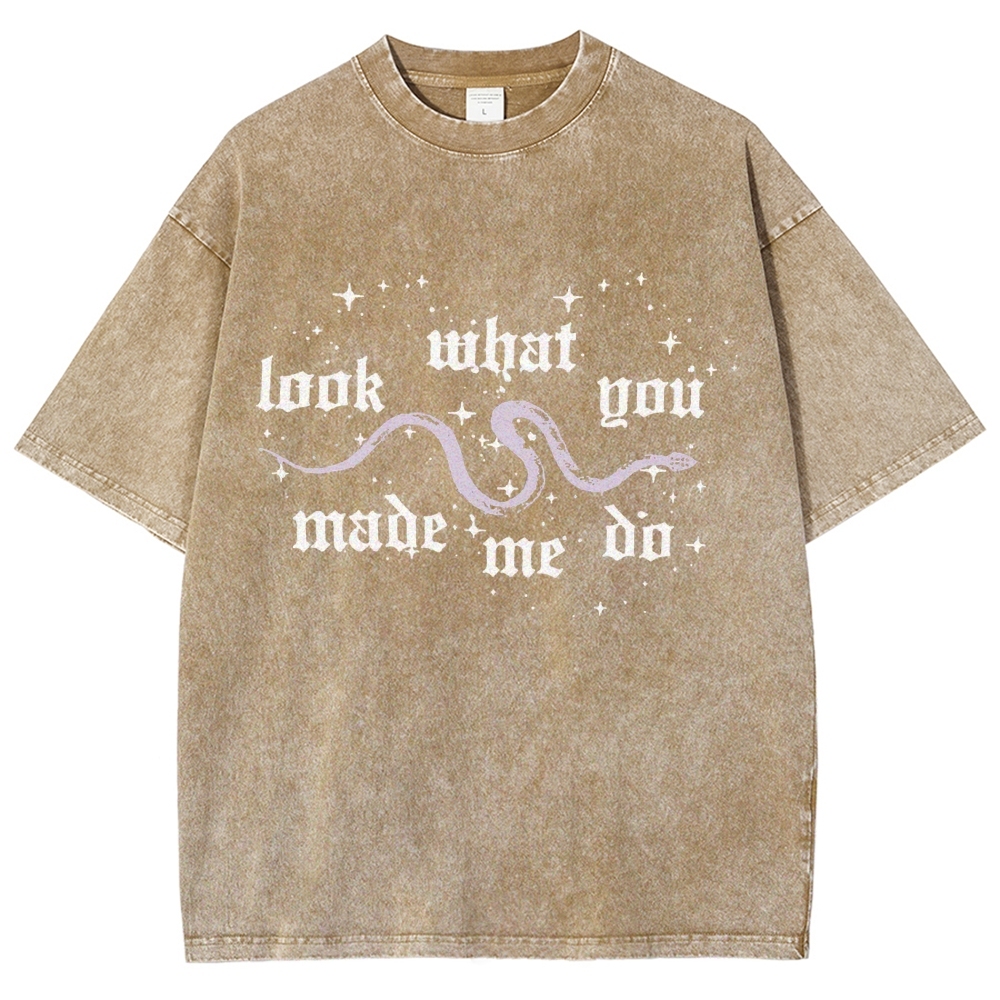Look What You Made Me Do Washed T-shirt