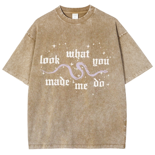 Look What You Made Me Do Washed T-shirt