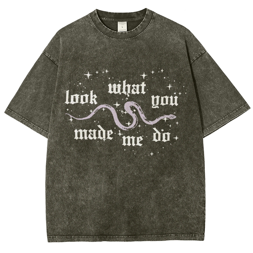 Look What You Made Me Do Washed T-shirt