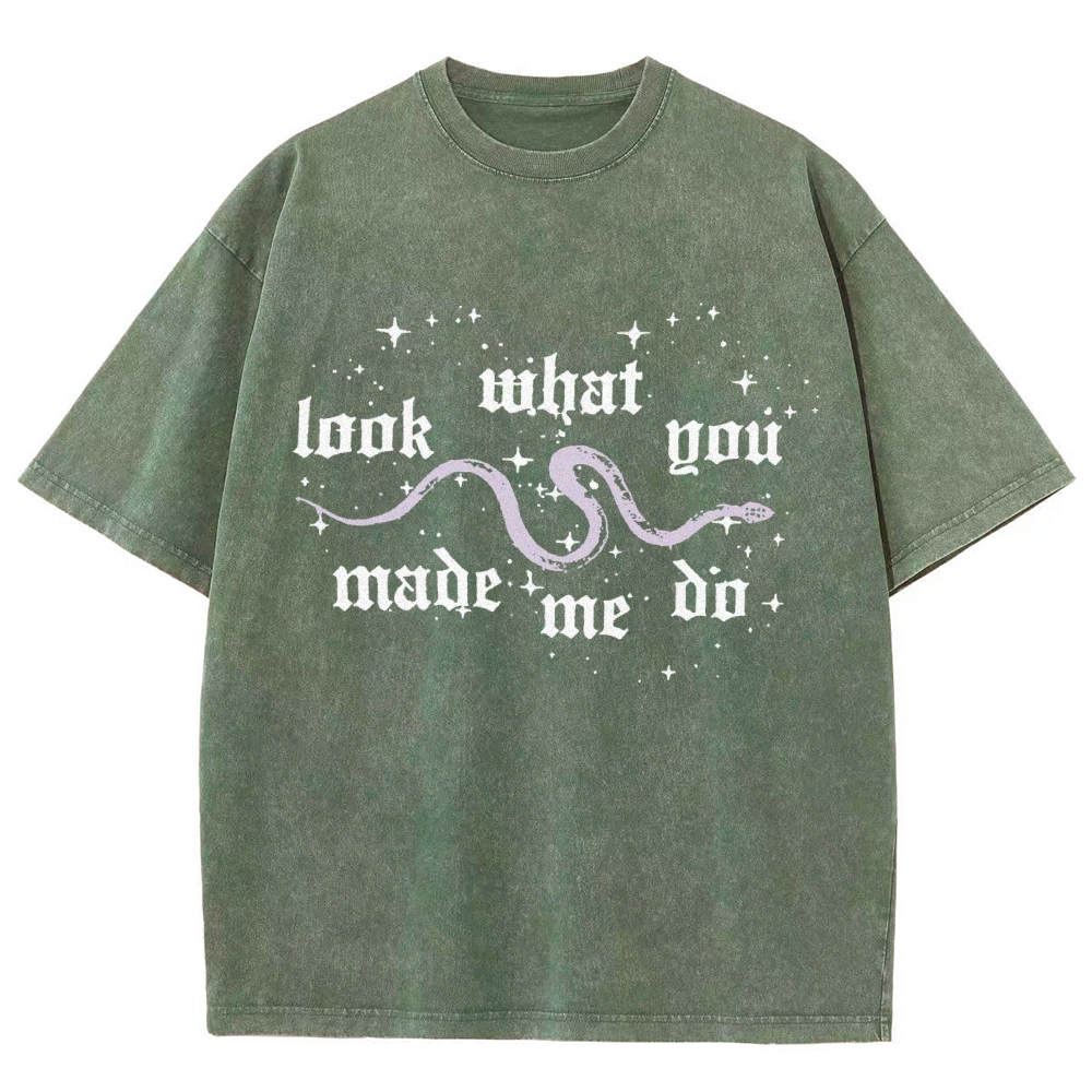 Look What You Made Me Do Washed T-shirt