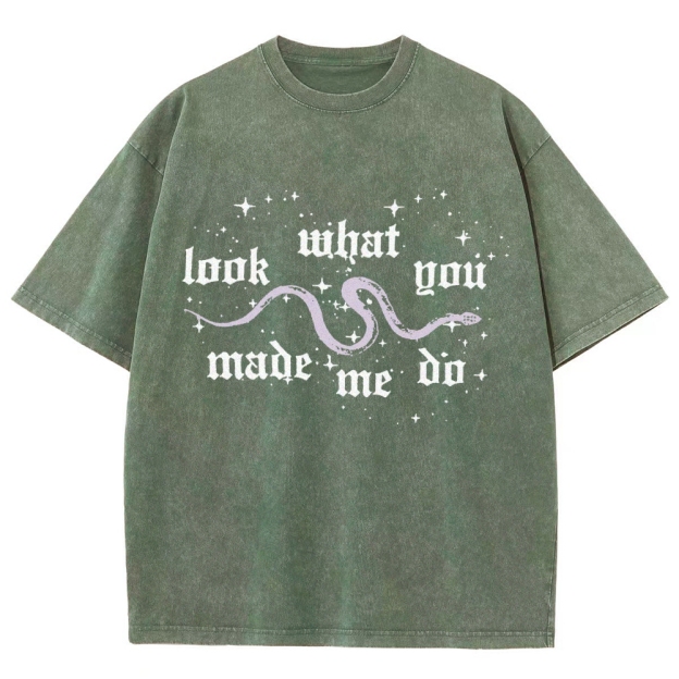 Look What You Made Me Do Washed T-shirt