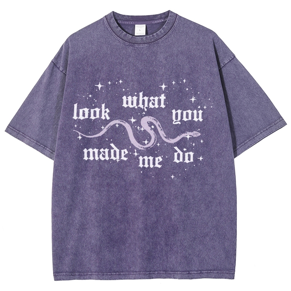 Look What You Made Me Do Washed T-shirt