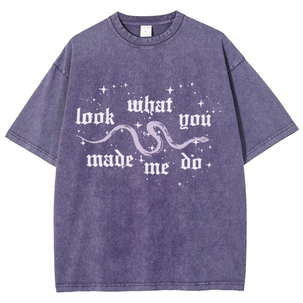 Look What You Made Me Do Washed T-shirt
