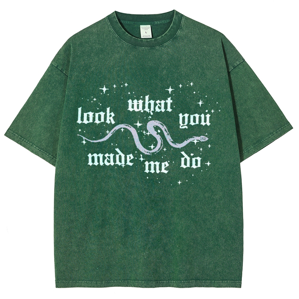 Look What You Made Me Do Washed T-shirt