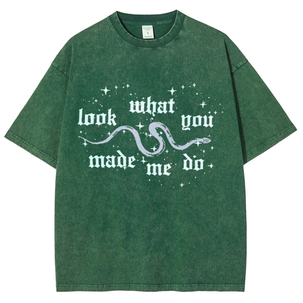 Look What You Made Me Do Washed T-shirt