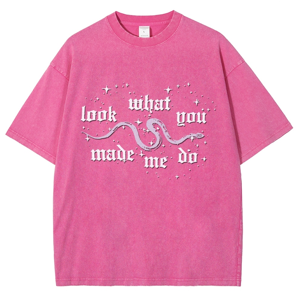 Look What You Made Me Do Washed T-shirt