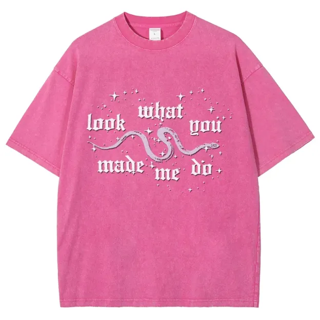 Look What You Made Me Do Washed T-shirt