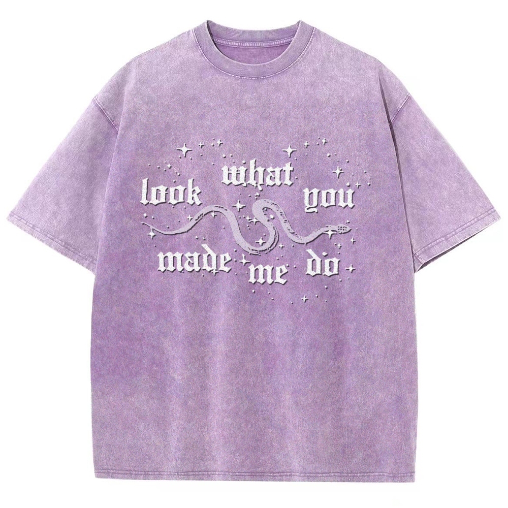 Look What You Made Me Do Washed T-shirt