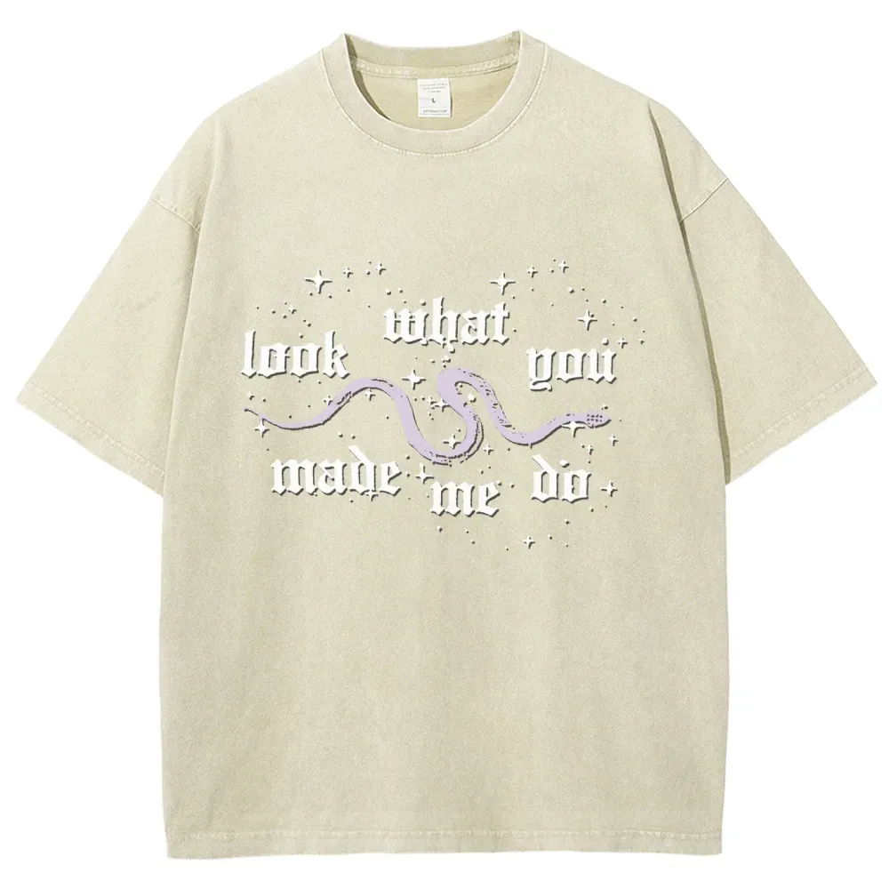 Look What You Made Me Do Washed T-shirt