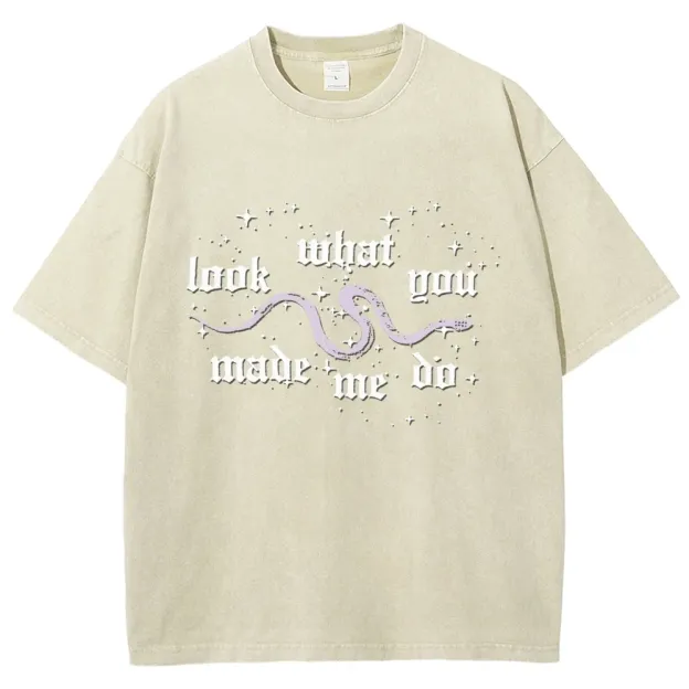 Look What You Made Me Do Washed T-shirt