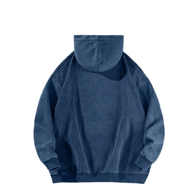 Tattoos Are Stupid Washed Long Sleeved Hoodie