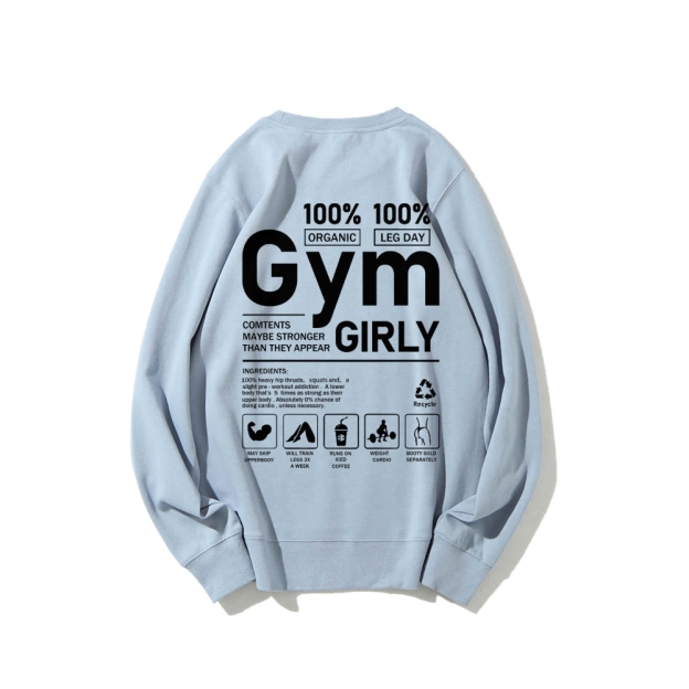 Gym Girl Long Sleeved Sweatshirt
