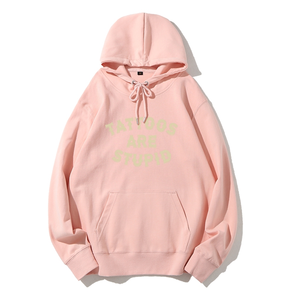 Tattoos Are Stupid Long Sleeved Hoodie