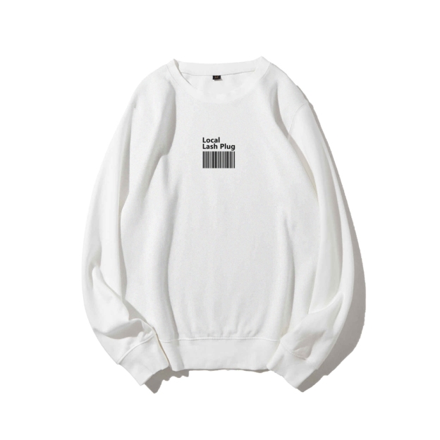 Local Last Plug Long Sleeved Round Neck Sweatshirt