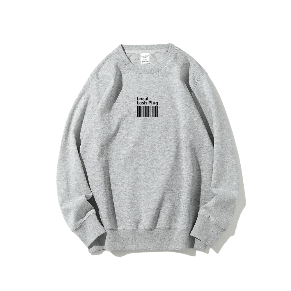 Local Last Plug Long Sleeved Round Neck Sweatshirt