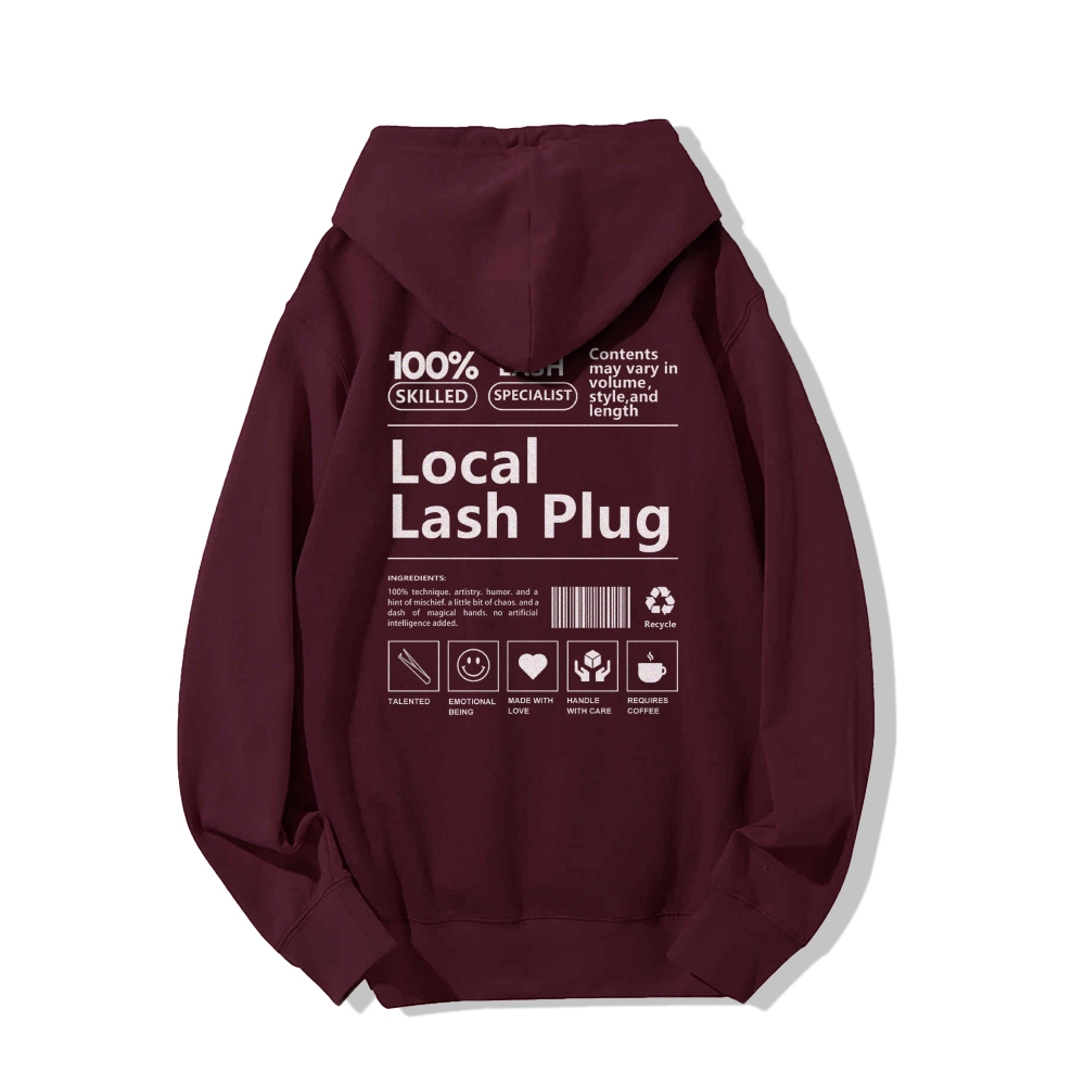 Local Last Plug Long Sleeved Hoodie