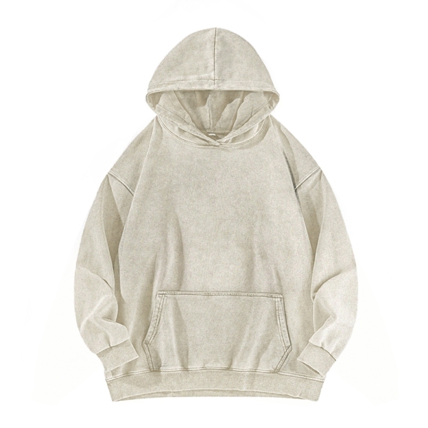 Gym Girl Washed Long Sleeved Hoodie