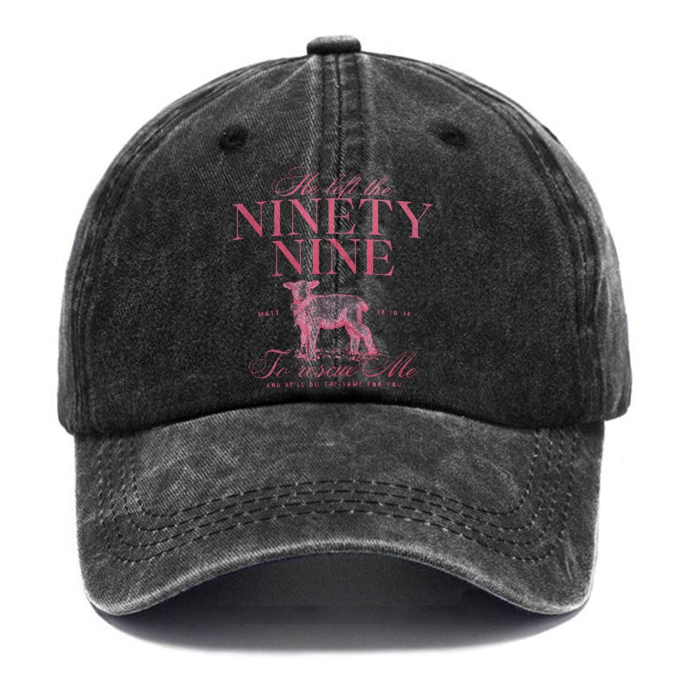 Ninety Nine Unisex Vintage Casual Washed Cap Customscool 