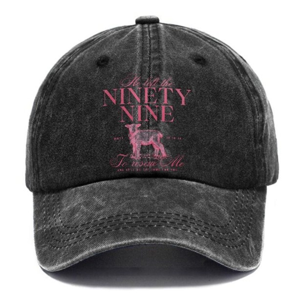 Ninety Nine Unisex Vintage Casual Washed Cap Customscool 