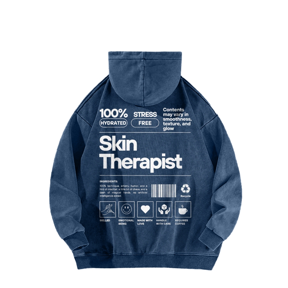 Skin Therapist Washed Hoodie