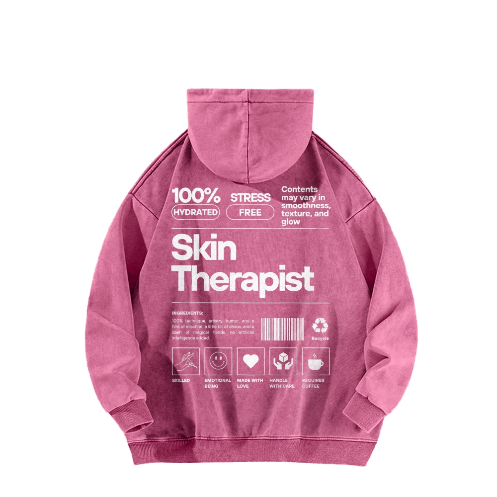 Skin Therapist Washed Hoodie