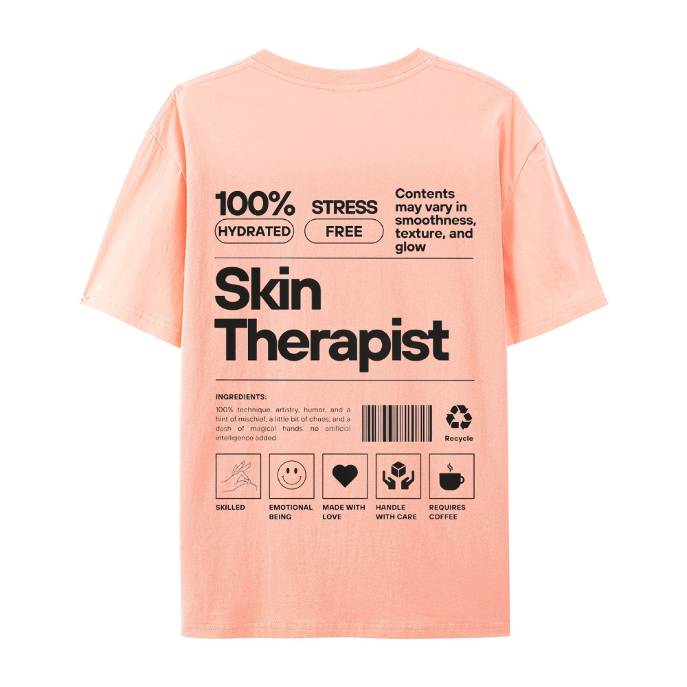 Skin Therapist Casual Short Sleeve T-Shirt