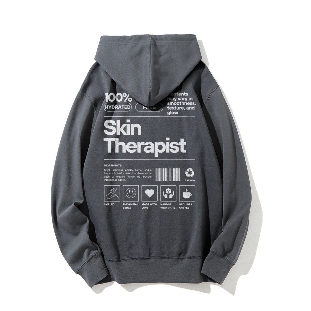 Skin Therapist Crew Neck Hoodie