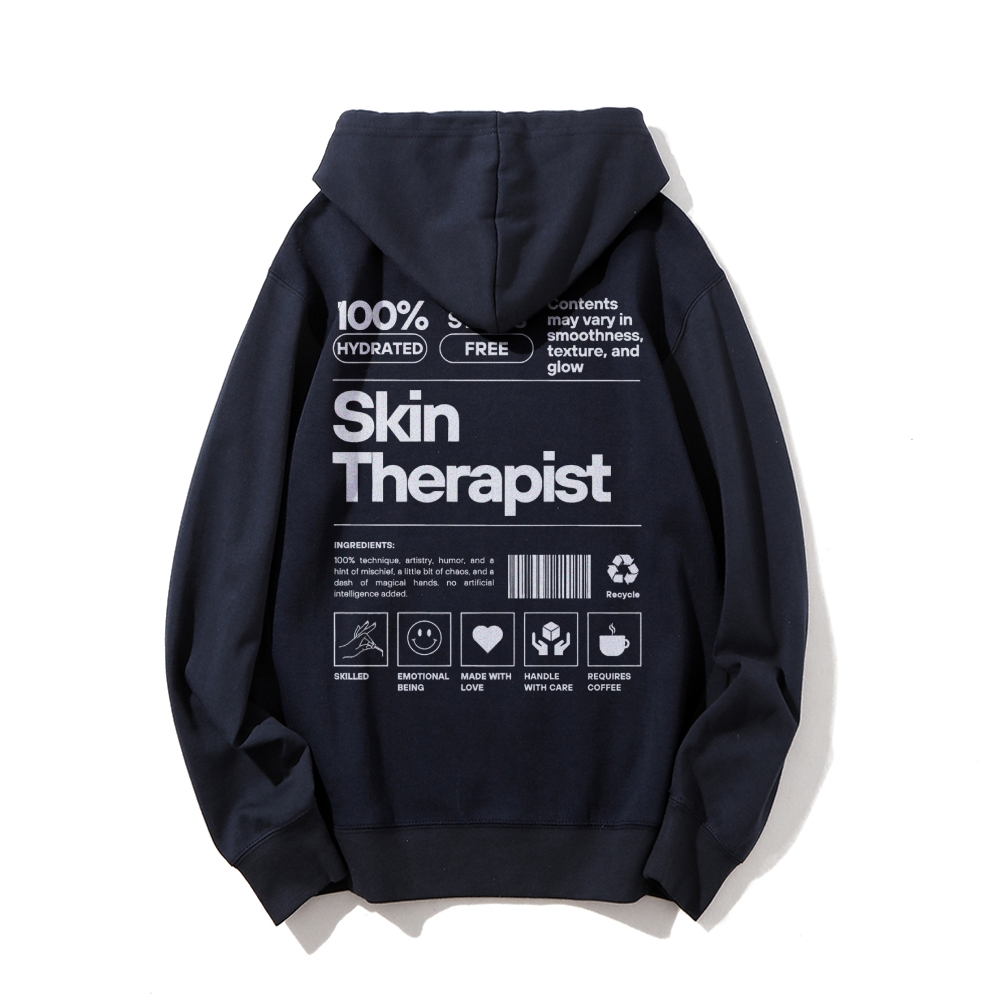 Skin Therapist Crew Neck Hoodie
